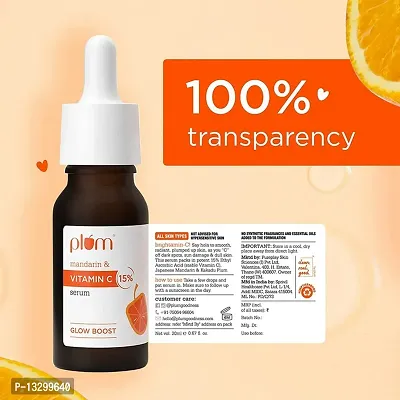 Plum 15% Mandarin And Vitamin C Serum Glow Boost 20ml-thumb0