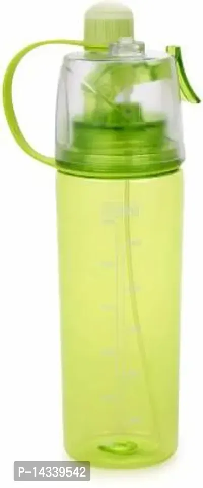 Spray water bottle 600 ml Bottlenbsp;nbsp;(Pack of 1, Green, Plastic)