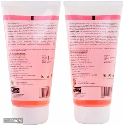 VLCC Mulberry and Rose Fairness Face Wash - Pack of 2 (150 ml each)-thumb3