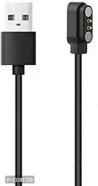 0.5 m Magnetic Charging Cable&nbsp;&nbsp;(Compatible with W26+, W26 Plus Smart Watch, Black, One Cable)