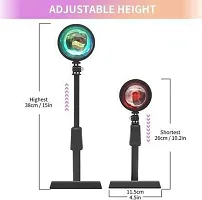 Sunset Projection Atmosphere Sunset Lamp with USB Cable for Room Decor-thumb1