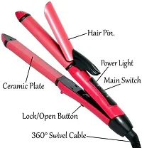 Hair straightener NHC-2009 2 in 1 Hair Straightener Plus Curler Machine_N33-thumb1