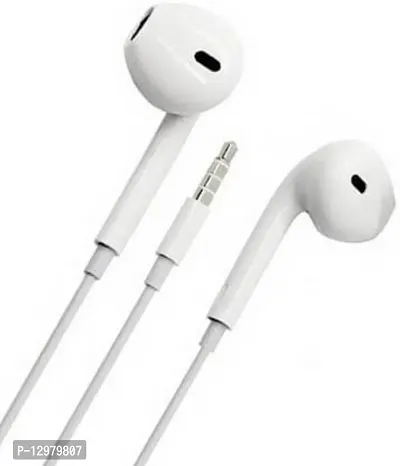 Earphone Stylish like earphone (White, Wired in the ear) Wired Headset&nbsp;&nbsp;