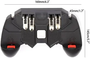 AK66 Mobile Phone Gaming Joystick Portable Attachable Gaming Gamer Games Controller Gamepad&nbsp;(Black, For Android, iOS)-thumb1