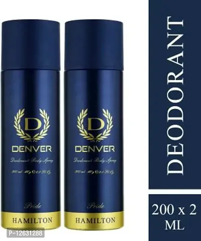 Denver Pride Combo Body Spray Deodorant Spray (330 ml, Pack of 2)-thumb0