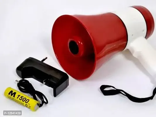 Wireless Bluetooth Megaphone Speaker/ Bullhorn Siren For Announcement With Recorder, USB And Memory card input. Talk, Record, Play Indoor, Outdoor PA System&nbsp;&nbsp;(50 W)_MP147-MegaPhone67-thumb2