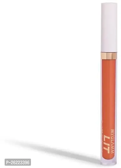 MyGlamm LIT LIQUID MATTE LIPSTICK - HOOK UP (HOOK UP, 3 ml)-thumb2