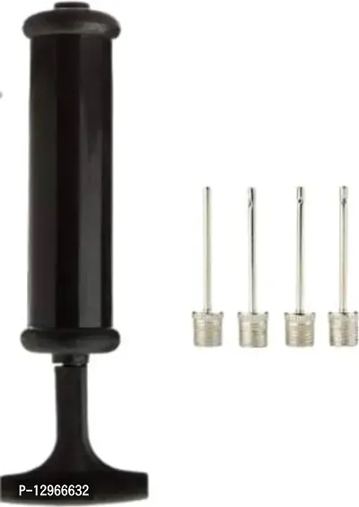 Hand Pump With 4 Replacement Inflation Needle Basketball Pump, Football Pump, Handball Pump, Volleyball Pump
