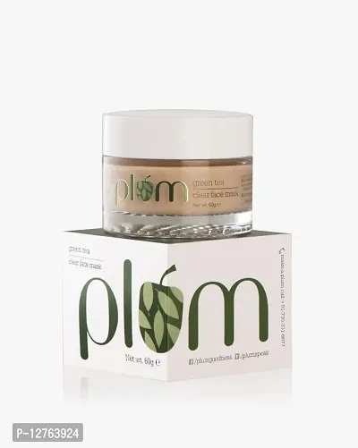 Plum Green Tea Clear Face Mask&nbsp;| 60.0 gm