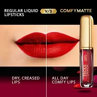 FACES CANADA COMFY MATTE LIP COLOR WITH NATURAL OILS NEVER MIND (05) (light pink, 3 ml)-thumb3