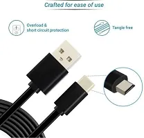 1 Mtr Micro USB Cable&nbsp;(Compatible with Asus Zenfone Max Pro M1, Asus Zenfone Max Pro M2, Black, One Cable)-thumb3