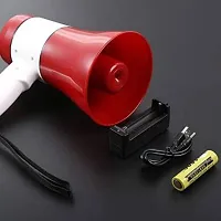 Portable 30W Handheld Megaphone Loud Speaker Recording Speaker USB  SD-Card Handheld Megaphone - Built-in Siren 20W Talk, Record, Play, Siren, Music Red Outdoor PA System&nbsp;&nbsp;(30 W)_MP155-MegaPhone75-thumb3