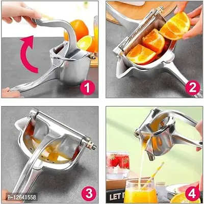 Aluminium Hand Juicer Manual Citrus premium quality lemon squeezer Aluminium manual fruit juicer hand press-thumb4