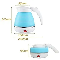 Silicone and Dual Voltage Travel Foldable Electric  Kettle 600 Ml_K70-thumb2
