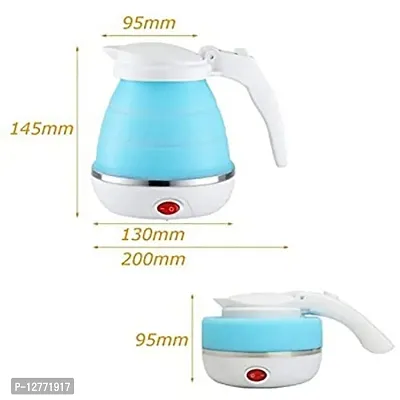 Silicone and Dual Voltage Travel Foldable Electric  Kettle 600 Ml_K70-thumb3