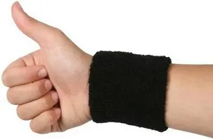 Wrist Support Band (Pack of 2) Wrist Support (Black) - Pack of 1 Pair-thumb1