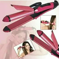 NHC-2009 , Nova 2 in 1 Hair Straightener  Curler for men and women_N50-thumb2