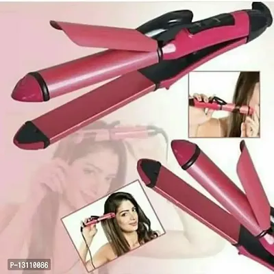 NHC-2009 , Nova 2 in 1 Hair Straightener  Curler for men and women_N50-thumb3