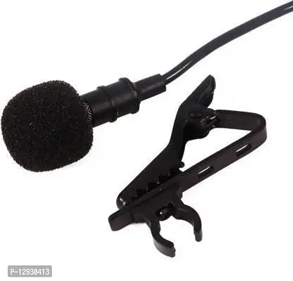 Best Quality 3.5mm Jack Plug Clip-On Stereo Mini lavalier Portable External Lapel Mic Collar Microphone For PC Computer-thumb0