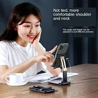 Adjustable Cell Phone Stand, Foldable Portable Phone Holder For Desk, Tablet Stand Compatible with Mobile,Tablet-thumb2