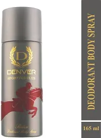 Denver Sporting Club Rider, Goal  Victor (Pack of 3) Deodorant Spray - For Men&nbsp;&nbsp;(495 ml, Pack of 3)-thumb1