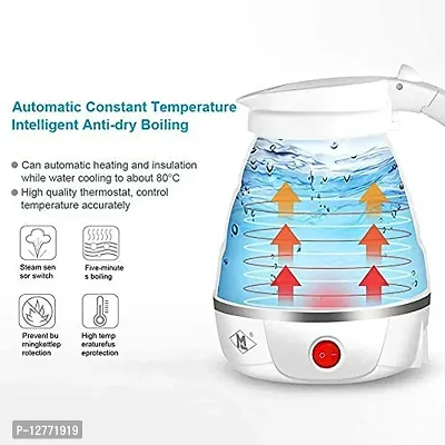 Silicone Foldable Tea Kettle Electric Travel Kettle Dual Voltage_K72-thumb3