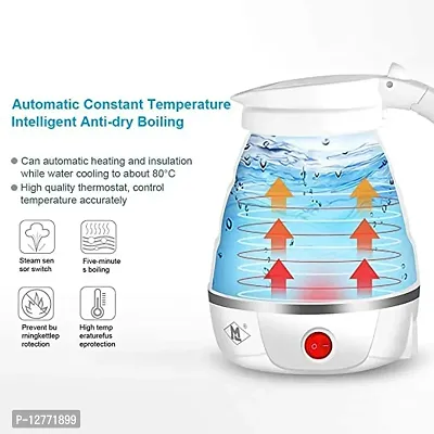 Travel Foldable  Electric Kettle Portable Silicone Collapsible Kettle_K52-thumb4