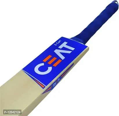 CEAT Z-Cart Poplar Willow Cricket Bat, Size-Full (Suitable For Tennis Ball Only)-thumb4
