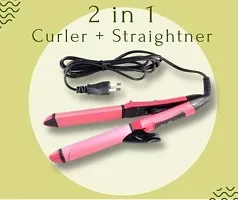 Nova 2IN1 Hair Straightener Hair Curler&nbsp;&nbsp;_N76-thumb1