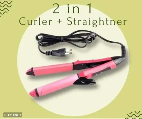 Nova 2IN1 Hair Straightener Hair Curler&nbsp;&nbsp;_N76-thumb2