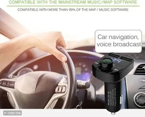 Bluetooth Device with 3.5mm Connector, Audio Receiver, Car Charger, FM Player, MP3 Player&nbsp;(Black)-thumb0