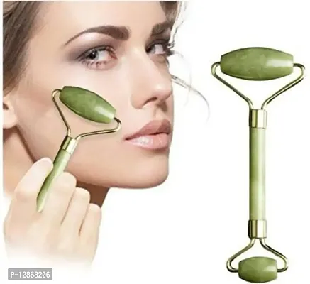 Natural Rose Quartz Facial Jade Stone Face Massage Face Roller Jade Roller Massager&nbsp;&nbsp;(Green)