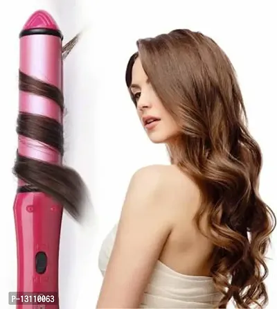 2-in-1 2009 Electric Hair Curler (Barrel Diameter: 1 inch) Hair Curlernbsp;nbsp;_N29-thumb0