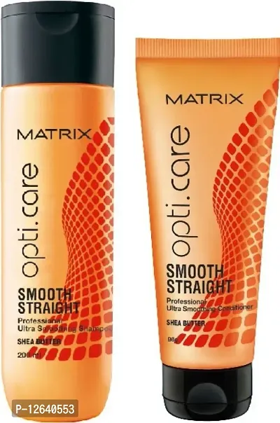 Matrix Opti.Care Smooth Straight Professional Ultra Smoothing Shampoo  Conditioner_OPT-MX-331-thumb0