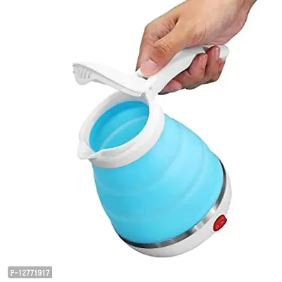 Silicone and Dual Voltage Travel Foldable Electric  Kettle 600 Ml_K70-thumb2