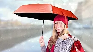 2 Fold Portable Wine Bottle Umbrella for UV Protection and Rain-thumb1