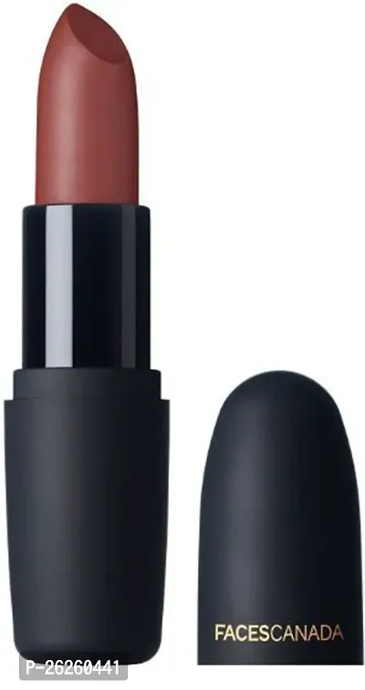 FACES CANADA Weightless Matte Finish Lipstick (Pretty Sepia-08, 4 g)