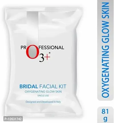 O3+ Bridal Facial Kit Oxygenating Glow Skin (Single Use) For Deep Cleansing&nbsp;(10 x 8.1 g) - Pack of 2