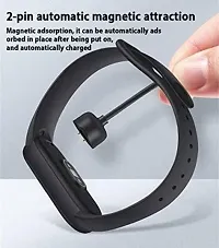 Portable Magnetic Charging Dock Cable Compatible with Mi Band 5 0.5 m Magnetic Charging Cable (Compatible with Xiaomi Mi Band 5, Black) 0.5 m Magnetic Charging Cable&nbsp;&nbsp;(Compatible with XIAOMI MI BAND 5, Black)-thumb3