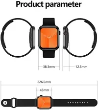 T55 Smartwatch&nbsp;&nbsp;(Black  Strap, Medium)-thumb1