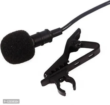 Clip Microphone For Youtube | Collar Mike for Voice Recording | Lapel Mic Mobile, PC, Laptop  Microphone-thumb0