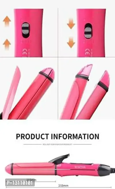 Nka 2009 FASHION 2in1 Hair Styler Hair Curler  Straightener_N68-thumb3