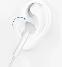 I39 Type C Stereo Earphone With Power Full Bass And Sound Wired Headset&nbsp;&nbsp;(White, In the Ear)-thumb1