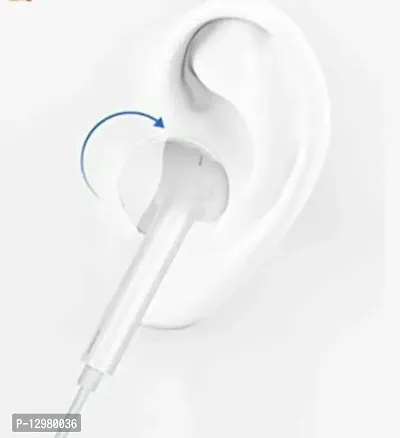 I39 Type C Stereo Earphone With Power Full Bass And Sound Wired Headset&nbsp;&nbsp;(White, In the Ear)-thumb2