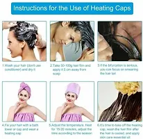 Hair Steamer, Hair Spa Cap Thermal Treatment Heating Cap With Temperature Control, Spa Cap, Hair Spa Cap, Steamer Cap-thumb3