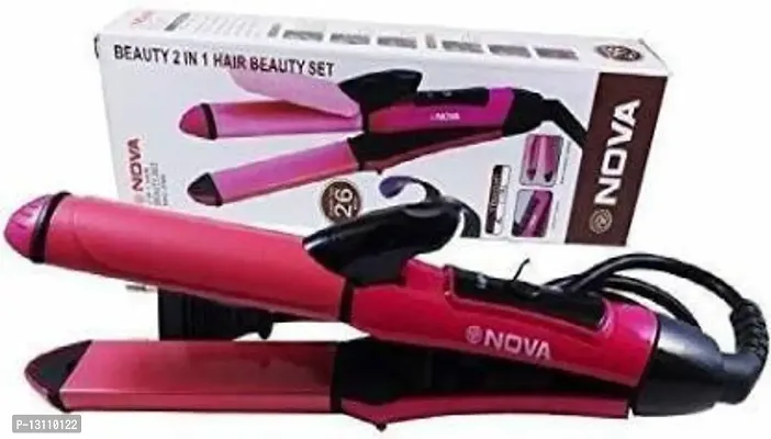 Nova NHC-2009 2-in-1 Hair Beauty Set l Straightener and Curler_N64-thumb0