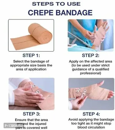 Crepe Bandage Crepe Bandage&nbsp;(15 cm x 4 Mtr)-thumb2