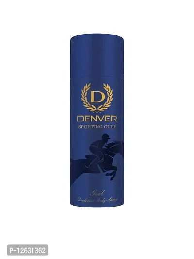 Denver Men Sporting Club Goal Deodorant Body Spray 165 ml-thumb0