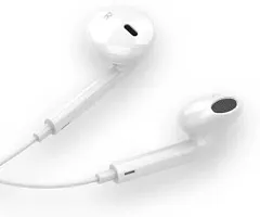 Earphone type c with mic Wired Headset&nbsp;&nbsp;(White, In the Ear)-thumb1