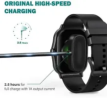 Charging Dock Charger for Amazfit BIP U/GTS 2 / GTR 2 Smartwatch 0.2 m Magnetic Charging Cable&nbsp;&nbsp;(Compatible with Amazfit Pop Pro| GTR 2 Pro|Bip Pro|T-Rex Pro|GTR 2E|Zepp E|Zepp Z|GTS 2 Mini, Black, One Cable)-thumb3
